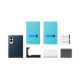 Originalus mėlynas dėklas "Carbon Magnet Case" Samsung Galaxy Z Fold 8 telefonui "EF-KF971SNE"