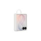 Originalus baltas (Cream) dėklas "Silicone Magnetic Cover With Ring" Samsung Galaxy Z Flip 8 telefonui "EF-EF976CWE"