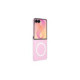 Originalus skaidrus dėklas "Clear Magnet Cover" Samsung Galaxy Z Flip 8 telefonui "EF-CF776CTE"