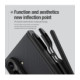 Juodas dėklas Samsung Galaxy Z Fold 8 Ultra telefonui "Nillkin Super Frosted FOLD Magnetic Pen Slot Back Cover"