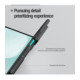 Juodas dėklas Samsung Galaxy Z Fold 8 Ultra telefonui "Nillkin Super Frosted FOLD Magnetic Pen Slot Back Cover"