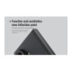 Juodas / skaidrus dėklas Samsung Galaxy Z Fold 8 Ultra telefonui "Nillkin Super Frosted FOLD Magnetic Back Cover"