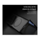 Juodas / skaidrus dėklas Samsung Galaxy Z Fold 8 Ultra telefonui "Nillkin CamShield Prop Magnetic Transparent Lens Case"