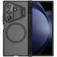 Juodas / skaidrus dėklas Samsung Galaxy Z Fold 8 Ultra telefonui "Nillkin CamShield Prop Magnetic Pen Slot Transparent Lens"