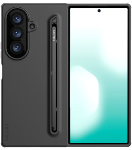 Juodas dėklas Samsung Galaxy Z Fold 8 Ultra telefonui "Nillkin Flex Pure Fold Pen Slot Cover"