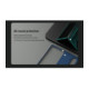Juodas dėklas Samsung Galaxy Z Fold 8 Ultra telefonui "Nillkin Flex Pure Fold Pen Slot Cover"