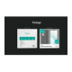 Juodas dėklas Samsung Galaxy Z Fold 8 Ultra telefonui "Nillkin Flex Pure Fold Pen Slot Cover"