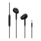 Juodos 3.5mm ausinės "Tech-Protect Ultraboost Earphone Core G3"