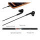 Juodos 3.5mm ausinės "Tech-Protect Ultraboost Earphone Core G3"