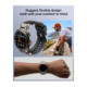 Juoda apyrankė Samsung Galaxy Watch Ultra 1 / 2 2024-2026 (47 mm) laikrodžiui "Spigen Durapro Armor Band"