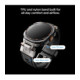 Juoda apyrankė Samsung Galaxy Watch Ultra 1 / 2 2024-2026 (47 mm) laikrodžiui "Spigen Durapro Armor Band"