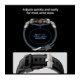 Juoda apyrankė Samsung Galaxy Watch Ultra 1 / 2 2024-2026 (47 mm) laikrodžiui "Spigen Durapro Armor Band"