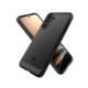 Matinis juodas dėklas Samsung Galaxy A27 5G telefonui "Spigen Rugged Armor"