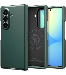 Žalias dėklas Samsung Galaxy Z Fold 8 Ultra telefonui "Spigen Tough Armor Pro Magsafe"