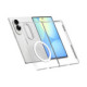 Skaidrus (Baltas) dėklas Samsung Galaxy Z Fold 8 telefonui "Spigen Airskin Magsafe"