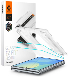 Apsauginis grūdintas stiklas Samsung Galaxy Z Fold 8 telefonui "Spigen Glas.TR EZ Fit Pro AC 2-Pack"