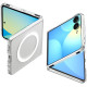 Skaidrus (Baltas) dėklas Samsung Galaxy Z Flip 8 telefonui "Spigen Airskin Magsafe"