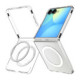 Skaidrus (Baltas) dėklas Samsung Galaxy Z Flip 8 telefonui "Spigen Airskin Magsafe"