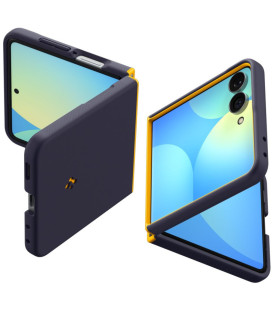 Mėlynas dėklas Samsung Galaxy Z Flip 8 telefonui "Spigen Nano Pop Magsafe"