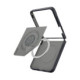Juodas dėklas Samsung Galaxy Z Flip 8 telefonui "Spigen Nano Pop Magsafe"