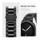 Juoda apyrankė Samsung Galaxy Watch 8 / 9 / Classic (40 / 44 / 46 mm) laikrodžiui "Spigen Modern Fit Band"