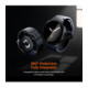 Juodas dėklas Samsung Galaxy Watch 8 / 9 (40 mm) laikrodžiui "Spigen Thin Fit 360"