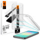 Apsauginis grūdintas stiklas Samsung Galaxy A27 5G telefonui "Spigen Glas.TR EZ Fit Pro 2-Pack"