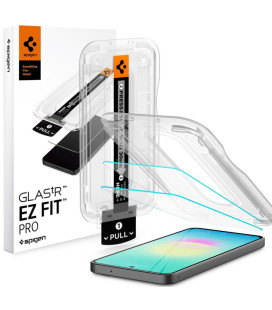 Apsauginis grūdintas stiklas Samsung Galaxy A27 5G telefonui "Spigen Glas.TR EZ Fit Pro 2-Pack"