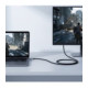 Pilkas USB-C - HDMI 2.1 8K 60Hz 200cm laidas "Tech-Protect Ultraboost"