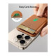 Rudas kortelių dėklas "ESR Classic Rfid Magnetic Wallet"