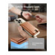 Rudas kortelių dėklas "ESR Classic Rfid Magnetic Wallet"