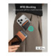Juodas kortelių dėklas "ESR Classic Rfid Magnetic Wallet"