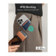 Mėlynas kortelių dėklas "ESR Classic Rfid Magnetic Wallet"