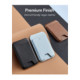 Rudas kortelių dėklas "ESR Classic Rfid Magnetic Wallet Stand"