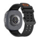 Juoda apyrankė Samsung Galaxy Watch 8 / 9 / Classic (40 / 44 / 46 mm) "Tech-Protect Silicone Air"