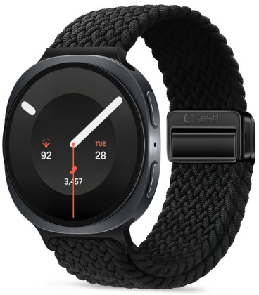 Juoda apyrankė Samsung Galaxy Watch 8 / 9 / Classic (40 / 44 / 46 mm) "Tech-Protect NylonMag"