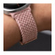 Rožinė (Dusty Rose) apyrankė Samsung Galaxy Watch 8 / 9 / Classic (40 / 44 / 46 mm) "Tech-Protect NylonMag"