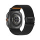 Juoda apyrankė Samsung Galaxy Watch Ultra 1 / 2 2024-2026 (47 mm) "Tech-Protect Nylon Clasp"