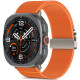 Oranžinė apyrankė Samsung Galaxy Watch Ultra 1 / 2 2024-2026 (47 mm) "Tech-Protect Nylon Clasp"