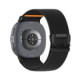 Juoda apyrankė Samsung Galaxy Watch 8 / 9 / Classic (40 / 44 / 46 mm) "Tech-Protect Nylon Clasp"