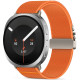 Oranžinė apyrankė Samsung Galaxy Watch 8 / 9 / Classic (40 / 44 / 46 mm) "Tech-Protect Nylon Clasp"