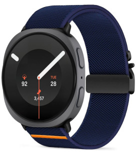 Mėlyna apyrankė Samsung Galaxy Watch 8 / 9 / Classic (40 / 44 / 46 mm) "Tech-Protect Nylon Clasp"