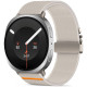 Smėlio spalvos (Startlight) apyrankė Samsung Galaxy Watch 8 / 9 / Classic (40 / 44 / 46 mm) "Tech-Protect Nylon Clasp"