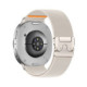 Smėlio spalvos (Startlight) apyrankė Samsung Galaxy Watch 8 / 9 / Classic (40 / 44 / 46 mm) "Tech-Protect Nylon Clasp"