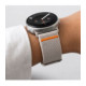 Smėlio spalvos (Startlight) apyrankė Samsung Galaxy Watch 8 / 9 / Classic (40 / 44 / 46 mm) "Tech-Protect Nylon Clasp"
