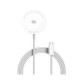 Baltas belaidis 25W Qi2.2 pakrovėjas "Tech-Protect A54 Magnetic Magsafe"