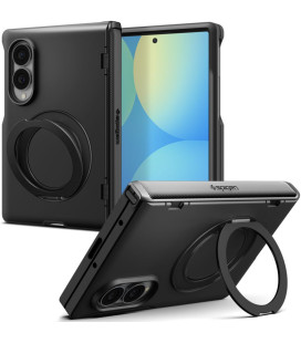 Juodas dėklas Samsung Galaxy Z Fold 8 telefonui "Spigen Slim Armor Pro S Magsafe"