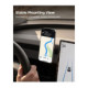 Juodas automobilinis telefono laikiklis "Spigen MFT35-1 Magnetic Magsafe Dash&Wind"