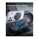 Juodas automobilinis telefono laikiklis "Spigen MFT35-1 Magnetic Magsafe Dash&Wind"