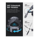 Juodas automobilinis telefono laikiklis "Spigen MFT35-1 Magnetic Magsafe Dash&Wind"